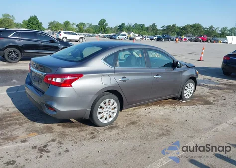 2018 Nissan Sentra S/Sv/Sr/Sl from USA, damaged, VIN 3N1AB7AP4JY334108